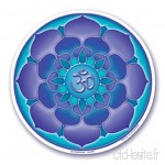 Mandala Eternal Aum Om Window Sticker Decal by Mandala Arts - B00KMMSEYU